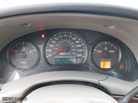 2004 Chevrolet Impala with VIN 2G1WF52E049133098, listed as a IAAI auction lot 42047110 with 111,879 mi miles. Bid and sale history available at carsss.com. Image 7.