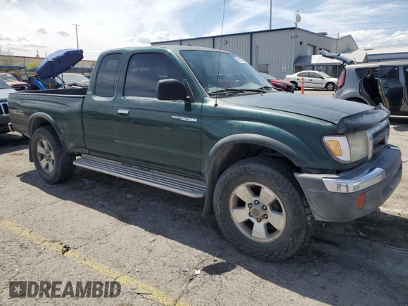 2000 Toyota Tacoma with VIN 4TAWN72N4YZ623900, listed as a Copart auction lot 53547825 with 239,998 mi miles and Salvage title. Bid and sale history available at DreamBid. Image 4.