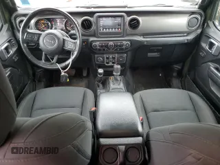 2021 Jeep Gladiator Sport S с VIN 1C6JJTAM3ML554990, выставлен на аукционе Copart как лот 60881425 с пробегом 32 705 миль миль и Списание • Salvage title. История ставок и продаж доступна на DreamBid. Изображение 8.