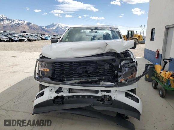 2024 Ford F-150 STX with VIN 1FTEW2LP8RKD25196, listed as a Copart auction lot 49453105 with 13,449 mi miles and Salvage Title. Bid and sale history available at carsss.com. Image 5.