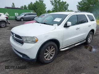 2013 Dodge Durango Crew with VIN 1C4RDJDG9DC667338, listed as a IAAI auction lot 42639559 with 137,020 mi miles and . Bid and sale history available at DreamBid. Image 6.