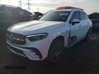 2024 Mercedes-Benz GLC with VIN W1NKM4GB7RF064213, listed as a Copart auction lot 86796604 with 5,119 mi miles and Salvage Title. Bid and sale history available at carsss.com. Image 1.