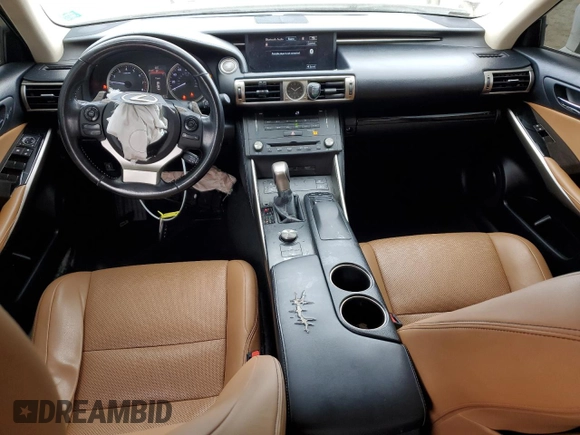2015 Lexus IS 250 с VIN JTHBF1D29F5076948, выставлен на аукционе Copart как лот 54606495 с пробегом 116 615 миль миль и Списание • Salvage title. История ставок и продаж доступна на DreamBid. Изображение 8.