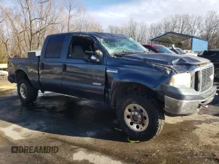 2007 Ford F-250 XL with VIN 1FTSW21P37EA30668, listed as a Copart auction lot 45554975 with 197,861 mi miles and Salvage title. Bid and sale history available at DreamBid. Image 4.