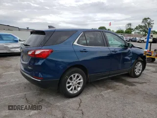 2021 Chevrolet Equinox LT with VIN 3GNAXKEV9ML343373, listed as a Copart auction lot 56510835 with 66,611 mi miles and Salvage title. Bid and sale history available at DreamBid. Image 3.