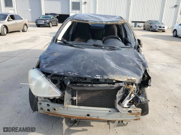2014 Nissan Versa S Plus with VIN 3N1CN7AP7EL849221, listed as a Copart auction lot 46406345 with 205,583 mi miles and Salvage Title. Bid and sale history available at carsss.com. Image 5.