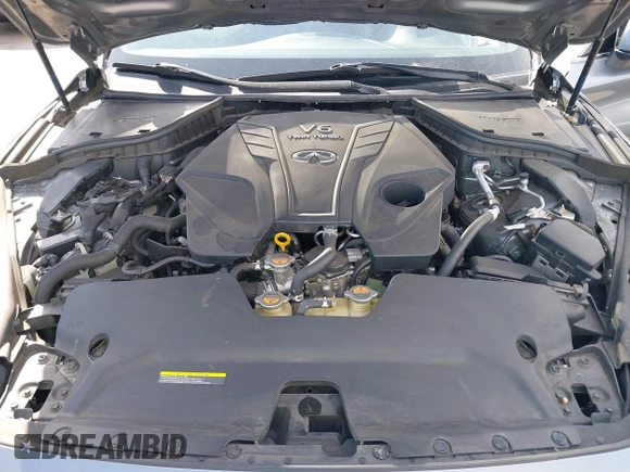 2019 Infiniti Q60 Luxe with VIN JN1EV7EK4KM230715, listed as a IAAI auction lot 41921027 with 47,944 mi miles and . Bid and sale history available at DreamBid. Image 10.