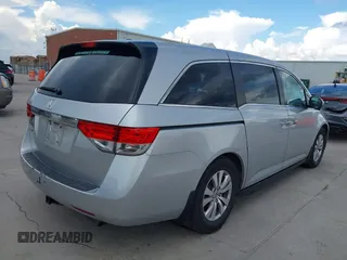 2014 Honda Odyssey EX-L with VIN 5FNRL5H60EB058753, listed as a IAAI auction lot 42595221 with 194,995 mi miles and . Bid and sale history available at DreamBid. Image 4.