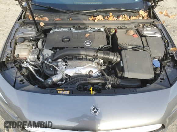 2022 Mercedes-Benz A 220 with VIN W1K3G4FB2NJ337365, listed as a Copart auction lot 44711455 with 29,537 mi miles and Salvage Title. Bid and sale history available at DreamBid. Image 11.