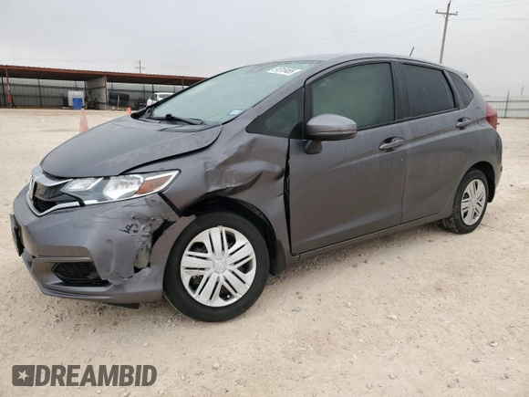2020 Honda Fit LX with VIN 3HGGK5H43LM720506, listed as a Copart auction lot 51010455 with 33,095 mi miles and Salvage title. Bid and sale history available at DreamBid. Image 1.