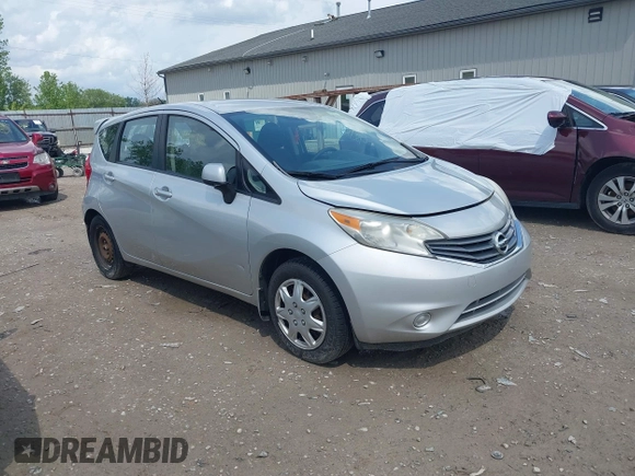 2014 Nissan Note S with VIN 3N1CE2CPXEL354205, listed as a IAAI auction lot 42189749 with 121,707 mi miles and . Bid and sale history available at DreamBid. Image 1.