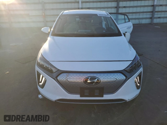 2021 Hyundai Ioniq Limited with VIN KMHC85LJ6MU081927, listed as a Copart auction lot 83955944 with 27,324 mi miles and Salvage title. Bid and sale history available at DreamBid. Image 5.