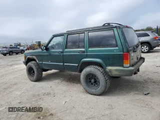 2001 Jeep Cherokee Sport with VIN 1J4FF58SX1L615967, listed as a Copart auction lot 43709235 with 241,326 mi miles and Clean title. Bid and sale history available at DreamBid. Image 2.