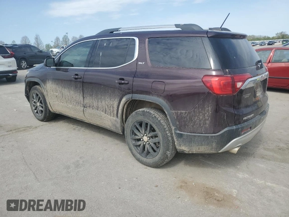 2017 GMC Acadia SLT with VIN 1GKKNMLS1HZ312824, listed as a Copart auction lot 53064085 with 122,772 mi miles and Salvage title. Bid and sale history available at DreamBid. Image 2.