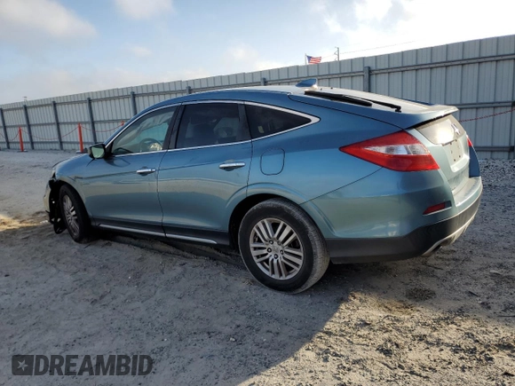 2015 Honda Crosstour EX-L with VIN 5J6TF3H55FL002096, listed as a Copart auction lot 76879964 with 180,727 mi miles and Salvage Title. Bid and sale history available at carsss.com. Image 2.