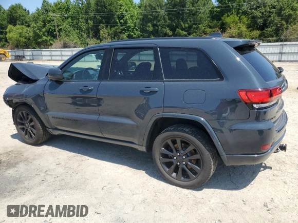2018 Jeep Grand Cherokee Altitude with VIN 1C4RJFAGXJC267021, listed as a Copart auction lot 58762945 with 93,347 mi miles and Salvage title. Bid and sale history available at DreamBid. Image 2.