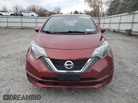 2018 Nissan Note SV with VIN 3N1CE2CP0JL355860, listed as a Copart auction lot 80951274 with 44,918 mi miles and Salvage title. Bid and sale history available at DreamBid. Image 5.