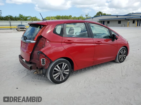 2015 Honda Fit EX-L with VIN 3HGGK5H84FM742456, listed as a Copart auction lot 54662215 with 89,237 mi miles and Salvage Title. Bid and sale history available at carsss.com. Image 3.