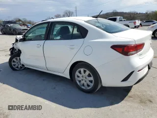 2023 Kia Rio S with VIN 3KPA24AD6PE566205, listed as a Copart auction lot 50621125 with 18,418 mi miles and Salvage Title. Bid and sale history available at carsss.com. Image 2.