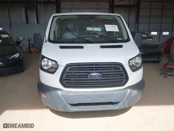 2018 Ford Transit Van with VIN 1FTYR2YM9JKA09684, listed as a IAAI auction lot 41713012 with NaN miles. Bid and sale history available at carsss.com. Image 12.