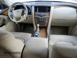 2012 Infiniti QX56 8-passenger z VIN JN8AZ2NC3C9317364, wystawiony jako Copart lot #49665145 z przebiegiem 228 371 mil mil oraz Czysty tytuł • Clean title. Historia ofert i sprzedaży dostępna na DreamBid. Obrazek 8.
