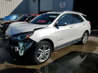 2018 Chevrolet Equinox Premier with VIN 2GNAXMEVXJ6125731, listed as a Copart auction lot 52130725 with 101,029 mi miles and Salvage Title. Bid and sale history available at carsss.com. Image 1.