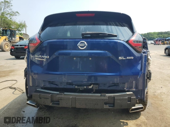 2019 Nissan Murano Platinum z VIN 5N1AZ2MS7KN154871, wystawiony jako Copart lot #60283125 z przebiegiem 112 081 mil mil oraz Szkoda całkowita • Salvage title. Historia ofert i sprzedaży dostępna na DreamBid. Obrazek 6.