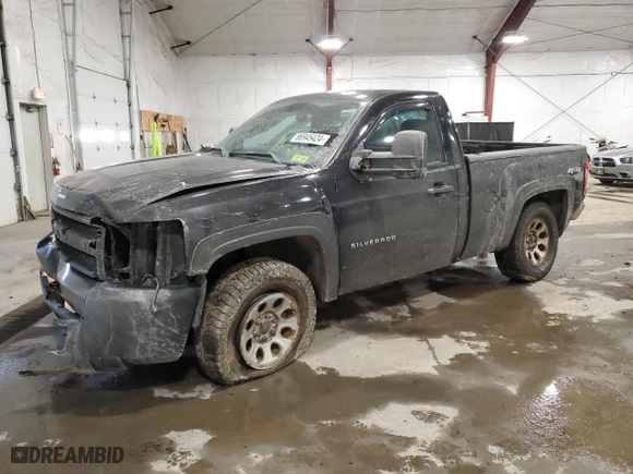 2011 Chevrolet Silverado 1500 Work Truck with VIN 1GCNKPEA6BZ293248, listed as a Copart auction lot 86945424 with 116,647 mi miles and Salvage Title. Bid and sale history available at carsss.com. Image 1.