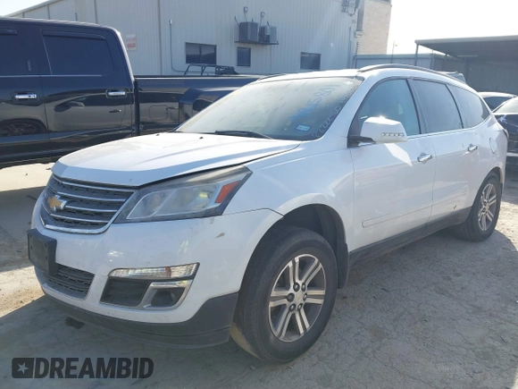 2017 Chevrolet Traverse LT with VIN 1GNKRHKD5HJ341050, listed as a IAAI auction lot 41815801 with 163,453 mi miles and . Bid and sale history available at DreamBid. Image 18.