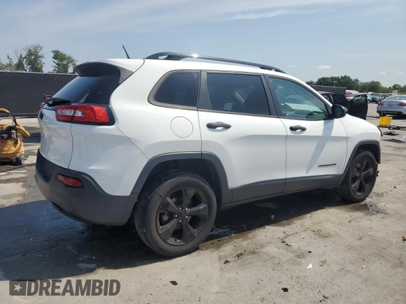 2016 Jeep Cherokee Altitude with VIN 1C4PJLAB5GW355332, listed as a Copart auction lot 55952555 with Not provided miles and Salvage title. Bid and sale history available at DreamBid. Image 3.