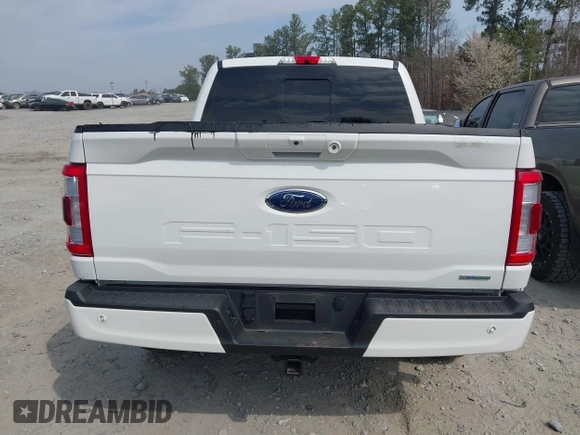 2022 Ford F-150 XL with VIN 1FTFW1E8XNFA40166, listed as a IAAI auction lot 41776806 with 36,798 mi miles. Bid and sale history available at carsss.com. Image 16.