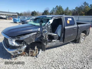 2019 Ram 1500 Big Horn/Lone Star with VIN 1C6RRFFG9KN805156, listed as a Copart auction lot 47454455 with 191,482 mi miles and Salvage Title. Bid and sale history available at carsss.com. Image 1.