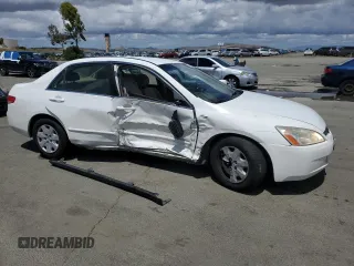 2004 Honda Accord LX z VIN JHMCM563X4C039584, wystawiony jako Copart lot #56711435 z przebiegiem 188 011 mil mil oraz Szkoda całkowita • Salvage title. Historia ofert i sprzedaży dostępna na DreamBid. Obrazek 4.