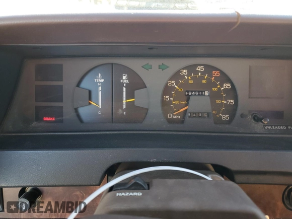 1983 Toyota Corolla with VIN JT2AE72W3D5007980, listed as a Copart auction lot 81855344 with 124,611 mi miles and Clean title. Bid and sale history available at DreamBid. Image 9.