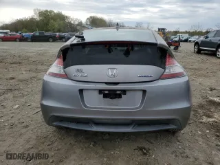 2011 Honda CR-Z EX with VIN JHMZF1D6XBS015329, listed as a Copart auction lot 52505465 with 138,871 mi miles and Salvage Title. Bid and sale history available at carsss.com. Image 6.