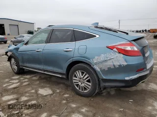 2013 Honda Crosstour EX-L with VIN 5J6TF3H53DL003261, listed as a Copart auction lot 43940835 with 85,856 mi miles and Salvage Title. Bid and sale history available at carsss.com. Image 2.