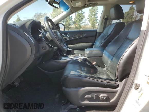 2015 Infiniti QX60 with VIN 5N1AL0MN9FC547224, listed as a Copart auction lot 46501015 with 101,359 mi miles and Salvage Title. Bid and sale history available at carsss.com. Image 7.