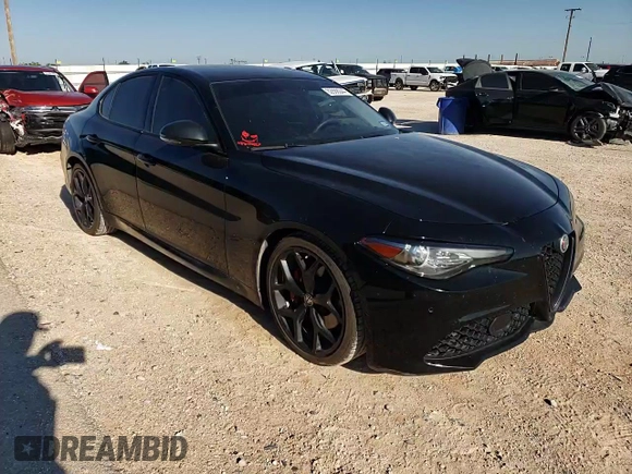 2019 Alfa Romeo Giulia Ti Sport with VIN ZARFAMBNXK7618191, listed as a Copart auction lot 62888044 with 49,506 mi miles and Clean Title. Bid and sale history available at carsss.com. Image 11.