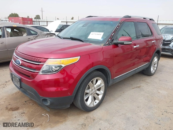 2014 Ford Explorer Limited with VIN 1FM5K8F85EGA27412, listed as a IAAI auction lot 41793804 with 117,134 mi miles. Bid and sale history available at carsss.com. Image 17.