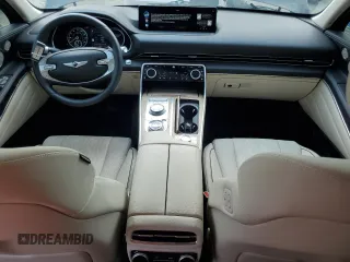 2024 Genesis GV80 z VIN KMUHCESC1RU150930, wystawiony jako Copart lot #57501135 z przebiegiem 22 320 mil mil oraz Szkoda całkowita • Salvage title. Historia ofert i sprzedaży dostępna na DreamBid. Obrazek 10.