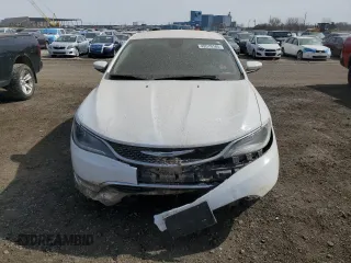 2015 Chrysler 200 Limited with VIN 1C3CCCAB1FN612827, listed as a Copart auction lot 49510185 with 112,217 mi miles and Salvage Title. Bid and sale history available at carsss.com. Image 5.