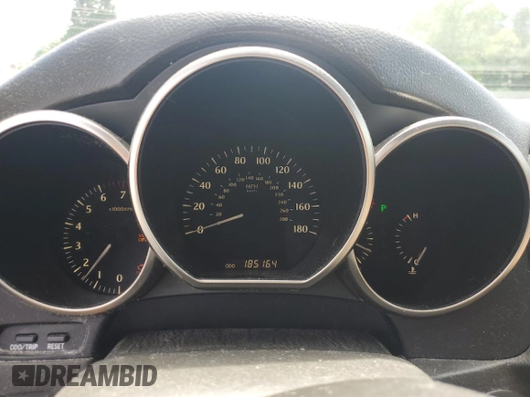 2006 Lexus SC 430 with VIN JTHFN48Y369001045, listed as a Copart auction lot 55725575 with 185,164 mi miles and Salvage title. Bid and sale history available at DreamBid. Image 9.