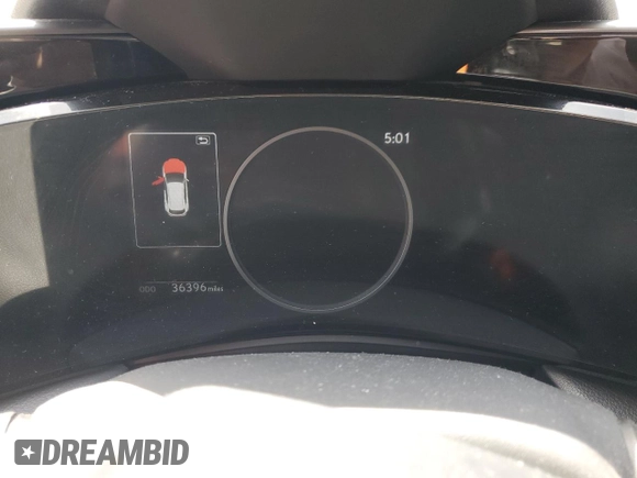 2022 Lexus NX 350 with VIN JTJAGCEZ4N5000938, listed as a Copart auction lot 57673895 with 36,396 mi miles and Salvage title. Bid and sale history available at DreamBid. Image 9.