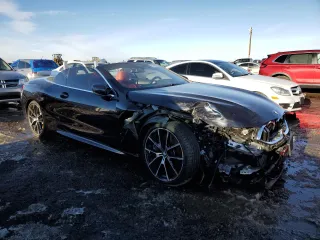 2019 BMW 8 Series M850i xDrive with VIN WBAFY4C55KBX29701, listed as a Copart auction lot 72955333 with Not Provided miles and Salvage Title. Bid and sale history available at carsss.com. Image 4.