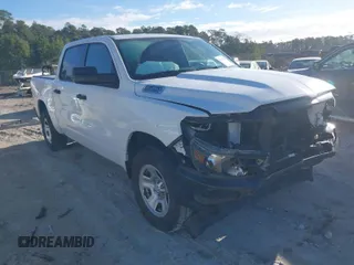 2023 Ram 1500 Tradesman with VIN 1C6SRFGT4PN652688, listed as a IAAI auction lot 41714908 with 18,798 mi miles and . Bid and sale history available at DreamBid. Image 1.