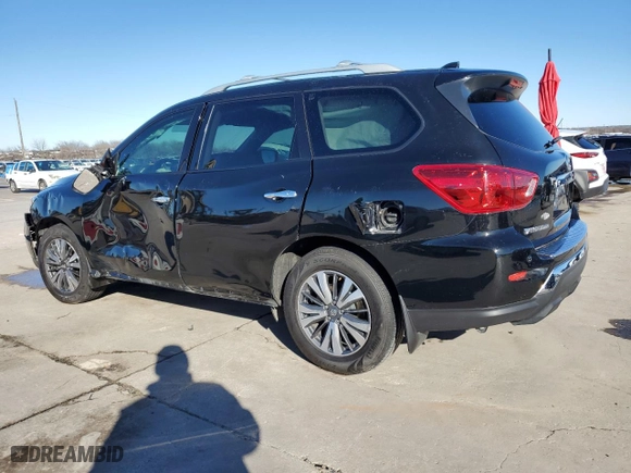 2020 Nissan Pathfinder SL with VIN 5N1DR2CN5LC630461, listed as a Copart auction lot 87927925 with 118,105 mi miles and Salvage Title. Bid and sale history available at carsss.com. Image 2.