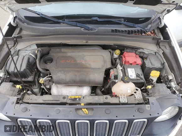 2018 Jeep Renegade Altitude z VIN ZACCJABB5JPH44283, wystawiony jako Copart lot #56946415 z przebiegiem 67 868 mil mil oraz Szkoda całkowita • Salvage title. Historia ofert i sprzedaży dostępna na DreamBid. Obrazek 11.