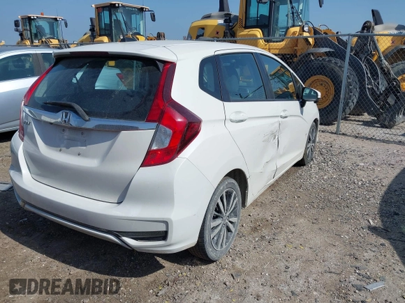 2019 Honda Fit EX with VIN 3HGGK5H81KM705598, listed as a IAAI auction lot 41889932 with 94,096 mi miles and . Bid and sale history available at DreamBid. Image 4.