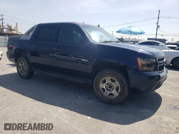 2008 Chevrolet Avalanche LS with VIN 3GNEC12048G142611, listed as a Copart auction lot 54216085 with Not provided miles and Salvage title. Bid and sale history available at DreamBid. Image 4.