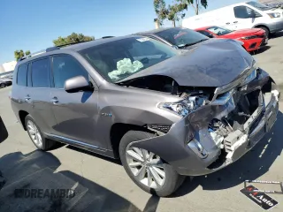 2013 Toyota Highlander Hybrid Limited with VIN JTEDC3EH5D2011963, listed as a Copart auction lot 72284334 with 150,804 mi miles and Salvage Title. Bid and sale history available at carsss.com. Image 4.